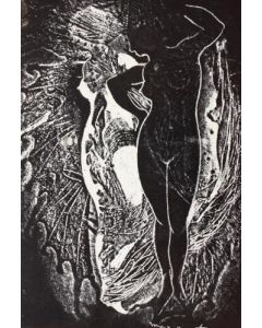 Max Ernst, Mr Knife and Miss Fork, photogram, 23x30 cm, 1931