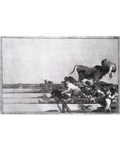 Francisco Goya, Desgracias, etching, aquatint, burin and drypoint, 32x43,5 cm 