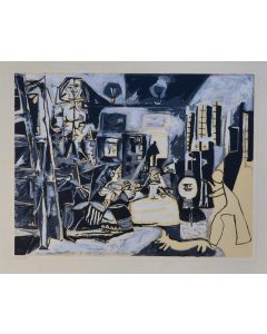 Pablo Picasso, Las Meniñas, serigrafia, 35x45 cm 