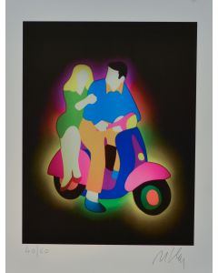 Marco Lodola, No title, lithograph, 50x35 cm