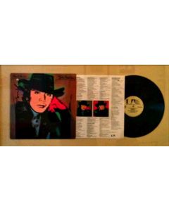 Andy Warhol, Paul Anka: The Painter, copertina con firma originale e disco United Artists Records, 31x31cm, 1976 
