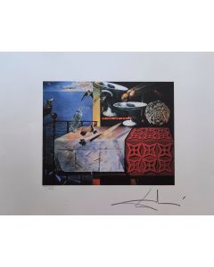 Salvador Dalì, Natura morta viva, Litografia, 50x65 cm, 1988
