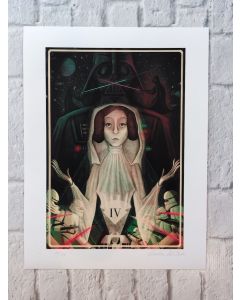  Giulia Del Mastio, Episode IV (Star Wars), fine art print, 30x40 cm