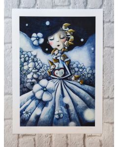 Giulia Del Mastio, Snow White's dream, fine art print, 30x40 cm