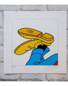 Sergio Veglio, Goofy Shoes, fine art print, 20x20 cm