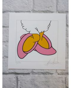 Sergio Veglio, Daisy Shoes, fine art print, 20x20 cm