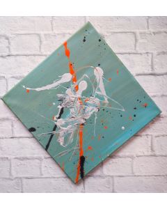 Francesco Palvarini, Untitled 1, acrilico su tela, 30x30 cm