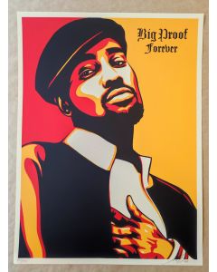 Obey (Shepard Fairey), Big Proof Forever, serigrafia, 61x46 cm, 2006