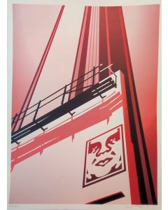 Obey (Shepard Fairey), Sunset & Vine Billboard, serigrafia, 61x46 cm, 2011
