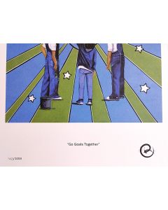 Sabrina Rocca, Go goals together, stampa, 39x32 cm