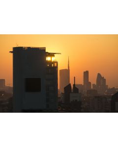 Francesco Langiulli, Sunrise over Milan