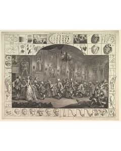 William Hogarth, Analysis of beauty, Plate II, acquaforte, 56x46cm