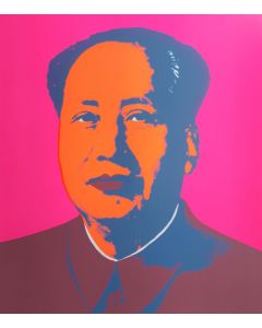 Andy Warhol, Mao, screen printing, based on "Sunday B Morning" edition, 75x90 cm, 1970