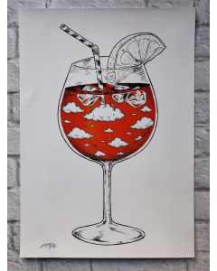 Loris Dogana, Aperitivo 2, Stampa, 42x30 cm