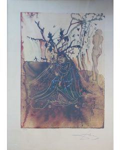 Salvador Dali, Autumn (The Seasons), lithograph, 68x54 cm, 1972