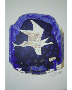 Georges Braque, Les Etoiles, litography, 34x48 cm