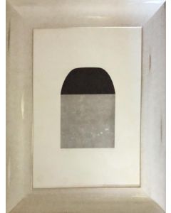 Alberto Burri, Acquaforte H, acquaforte e acquatinta, 70x50 cm, 1975