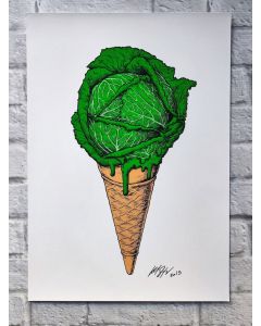 Loris Dogana, Come cavoli a merenda, stampa, 42x30 cm