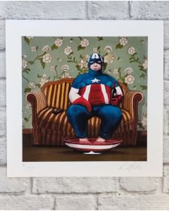 Daniela Pareschi, Comfort Zone, fine art giclèe, 30x30 cm