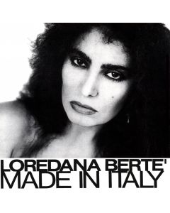 Andy Warhol, Loredana Bertè: Made in Italy, copertina con firma originale e disco CGD, 31x31cm, 1981