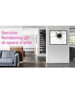 Servizio rendering 3D di opere d'arte online