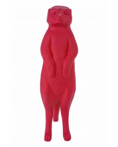 Cracking Art, Meerkat, recyclable plastic, 45x40x120h cm