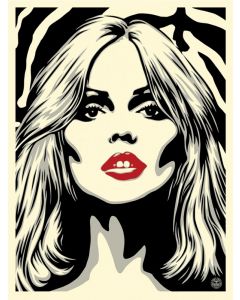 Obey (Shepard Fairey), Debbie Harry Zebra Skin, serigrafia, 46x61 cm, 2014