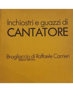 Domenico Cantatore, Inks of Cantatore, Edited by Dell'Orso, 1973, 48x48 cm  