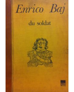 Enrico Baj, Du soldat, Artist's book with 2 color lithographies,74,5x53 cm (with case box) and 69x49,5 cm (each illustration)