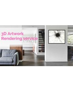 Online 3D rendering service of artwork