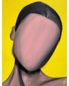Will Paucar, Figure 2, acrilico su tela, 30x40 cm 2024