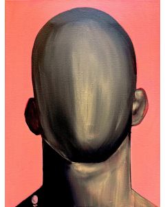 Will Paucar, Figure 5, acrilico su tela, 30x40 cm 2024