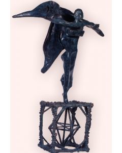 Salvador Dalì, Gala gradiva, scultura in bronzo patinato - fusione a cera persa, 89,5x48x45 cm, 1970