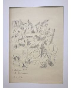 Rudolf Grossmann, Aschinger Berlin, litografia, 37x28 cm