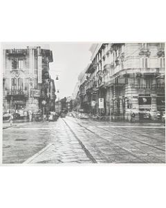 Gaetano Alfano, Corso di Porta Vercellina, photograph on paper, 55,5x42 cm