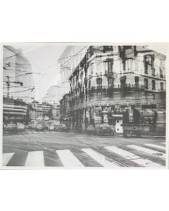 Gaetano Alfano, Corso di Porta Vittoria, photograph on paper, 55,5x42 cm