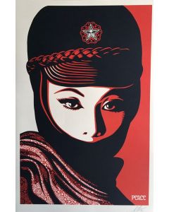 Obey, Mujer Fatale, serigrafia, 90x61 cm