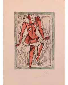 Isaac Kahn, Danseur, Etching and aquatint, 56x76 cm