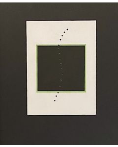 Lucio Fontana, Postcard, 15x10,5 cm, 1966