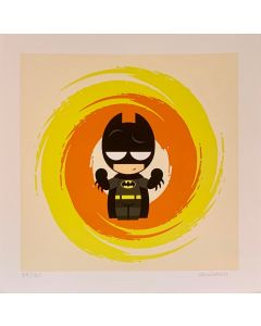 Paolo Gallinaro, I'm Not Batman, Grafica Fine Art, 30x30 cm