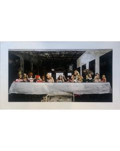 Marzia Ferrone, The Last Dinner, grafica Fine Art, 110x60 cm