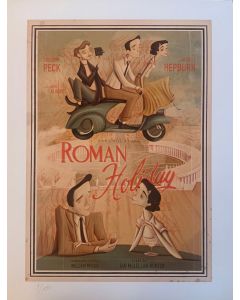 Giulia Del Mastio, Roman Holiday, grafica Fine Art, 30x40 cm