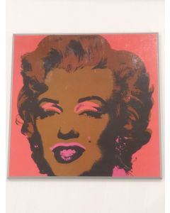 Marilyn Monroe, print on pvc panel, 26x26 cm (pink)