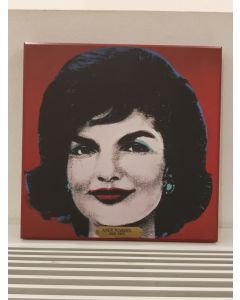 Jackie Kennedy (Andy Warhol), stampa su pannello, 24x24 cm