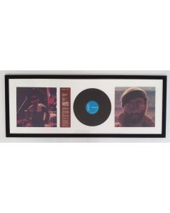 Lucio Dalla, framed vinyl, 49x125 cm