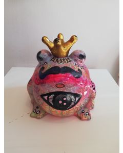 Nik Baeyens, Rana, ceramica, 26x24x23 cm