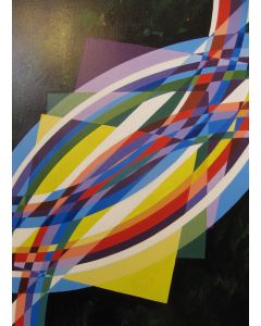 Filippo Scimeca, Il respiro della luce, olio e acrilico su tela, 50x70 cm, 2002