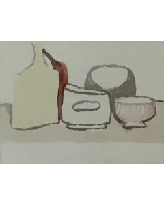   Giorgio Morandi, Still life, lithography, 28x24 cm, 1946