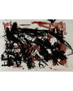 Emilio Vedova, Spagna oggi, litografia, 42x60 cm, 1962