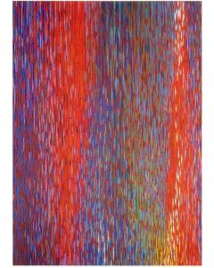 Piero Dorazio, All'erta, serigrafia, 80x110 cm